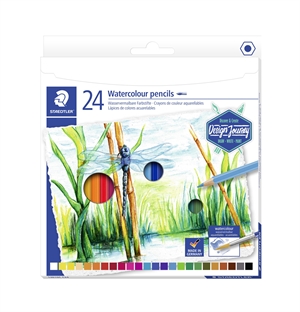 Staedtler Kleurpotloden aquarel set (24)